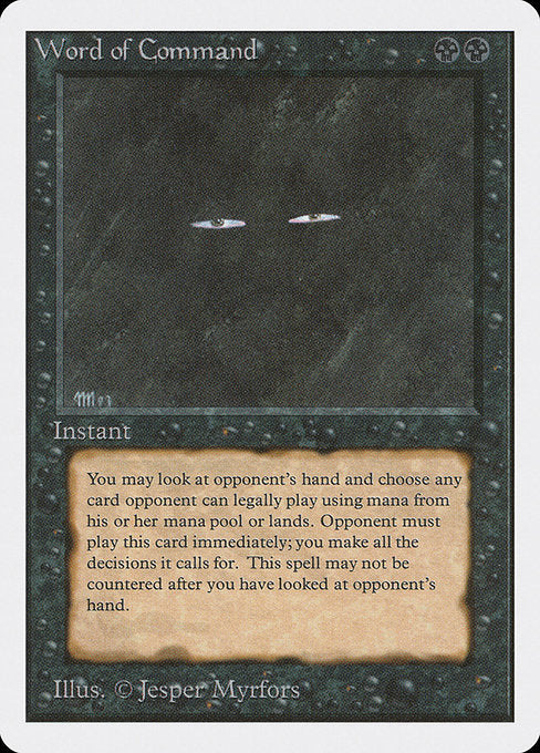 Word of Command [Unlimited Edition - 137]