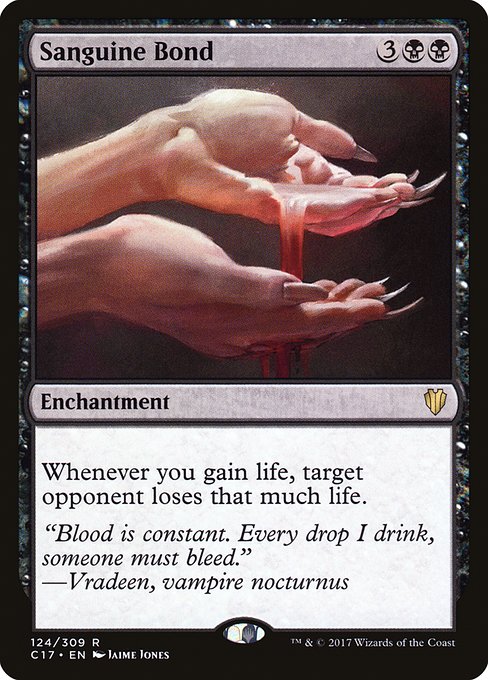 Sanguine Bond [Commander 2017 - 124]