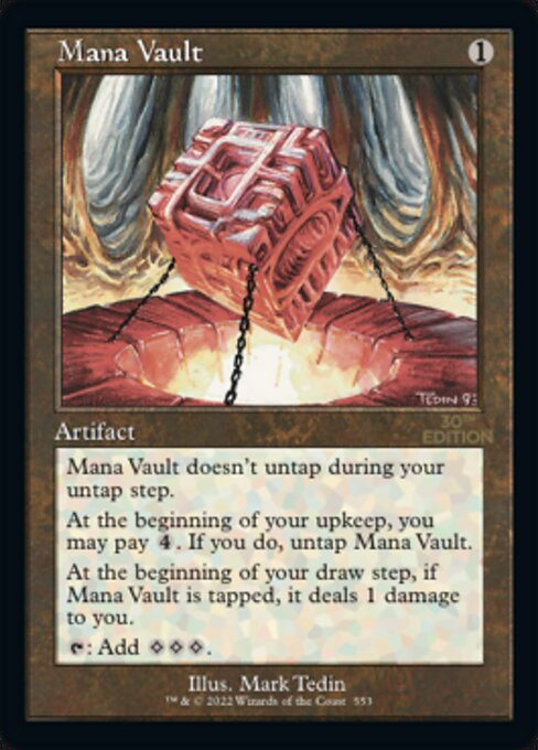 Mana Vault [30th Anniversary Edition - 553]
