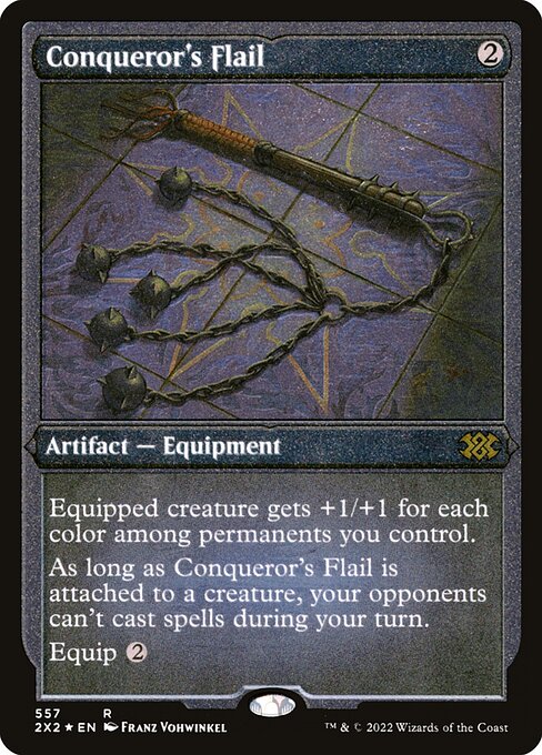 Conqueror's Flail [Double Masters 2022 - 557]
