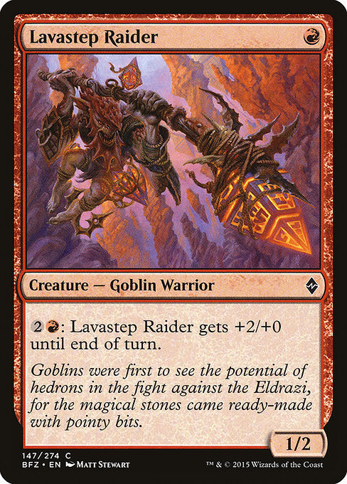 Lavastep Raider [Battle for Zendikar - 147]