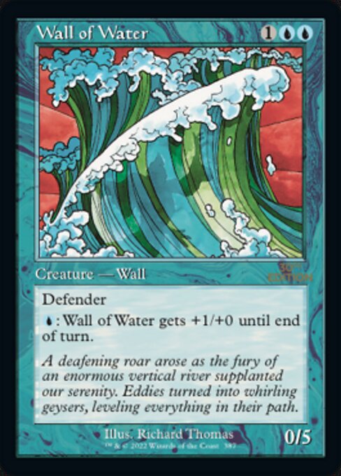 Wall of Water [30th Anniversary Edition - 387]