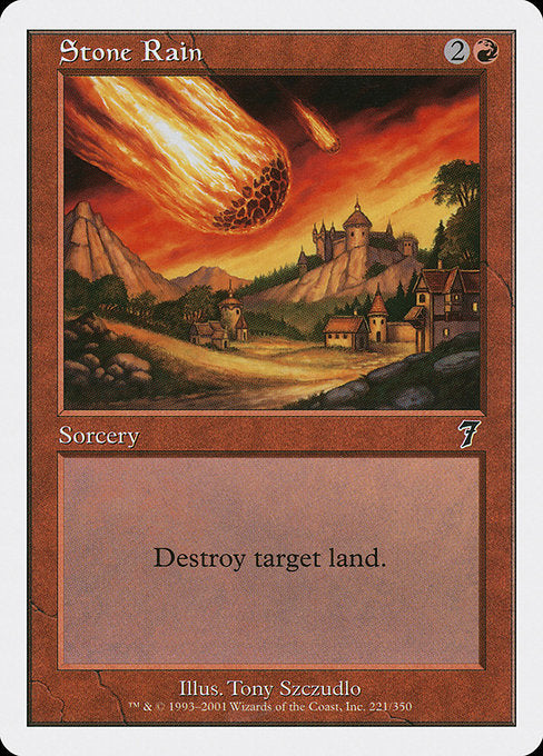 Stone Rain [Seventh Edition - 221]