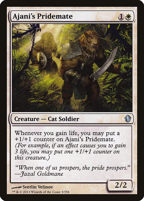 Ajani's Pridemate [Commander 2013 - 3]
