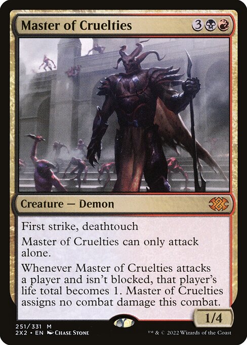 Master of Cruelties [Double Masters 2022 - 251]