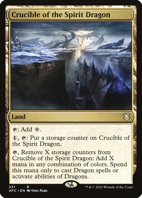 Crucible of the Spirit Dragon [Forgotten Realms Commander - 231]