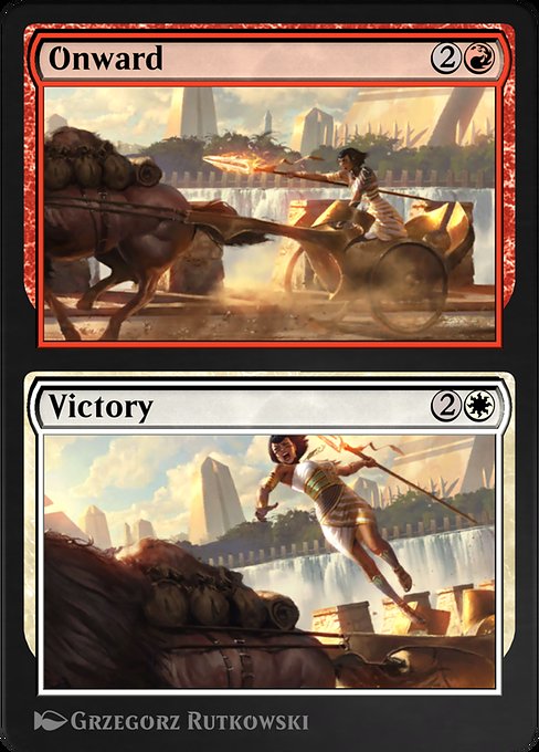 Onward // Victory [Amonkhet Remastered - 250]