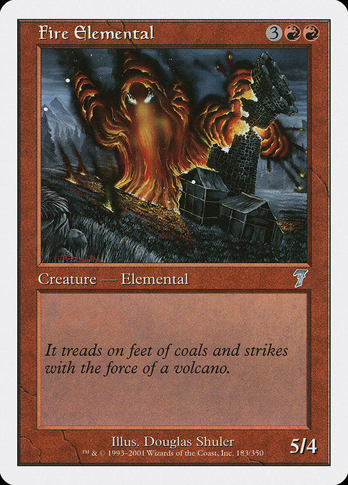 Fire Elemental [Seventh Edition - 183]