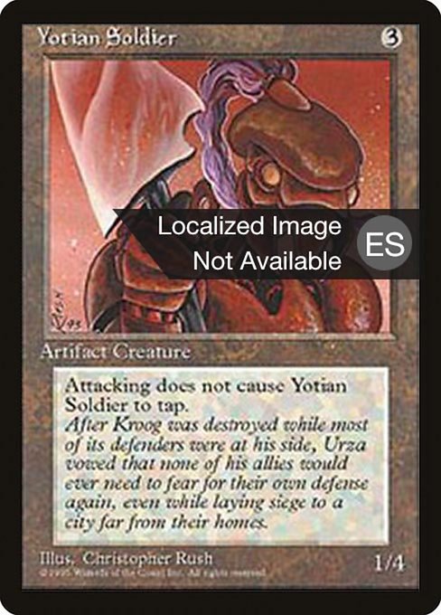 Yotian Soldier [Fourth Edition Foreign Black Border - 360]