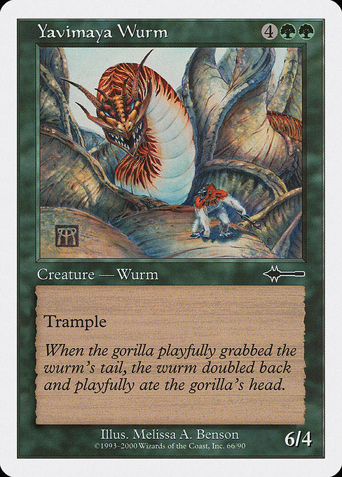 Yavimaya Wurm [Beatdown Box Set - 66]