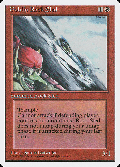 Goblin Rock Sled [Fourth Edition - 199]