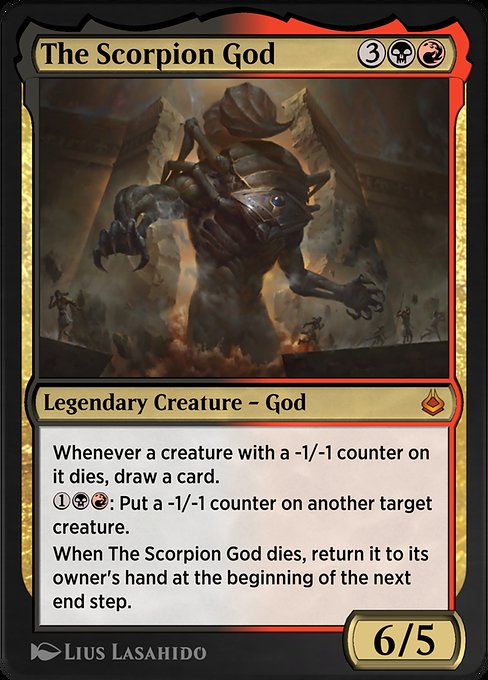 The Scorpion God [Amonkhet Remastered - 260]