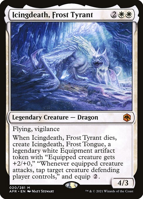 Icingdeath, Frost Tyrant [Adventures in the Forgotten Realms - 20]