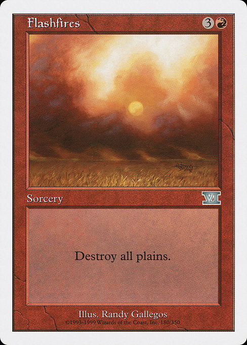 Flashfires [Classic Sixth Edition - 180]