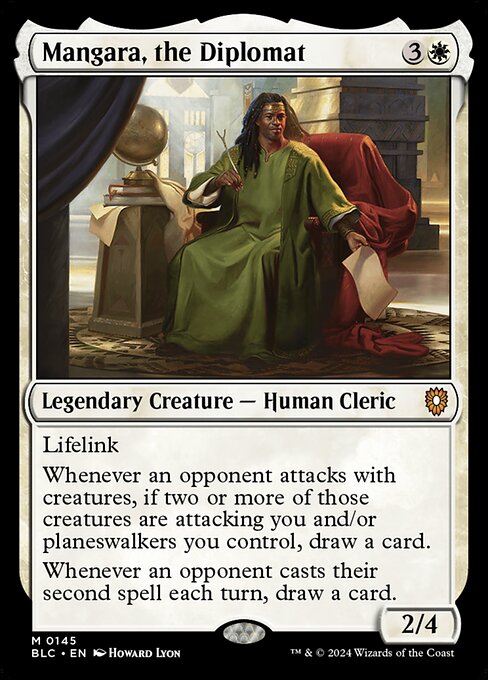 Mangara, the Diplomat [Bloomburrow Commander - 145]