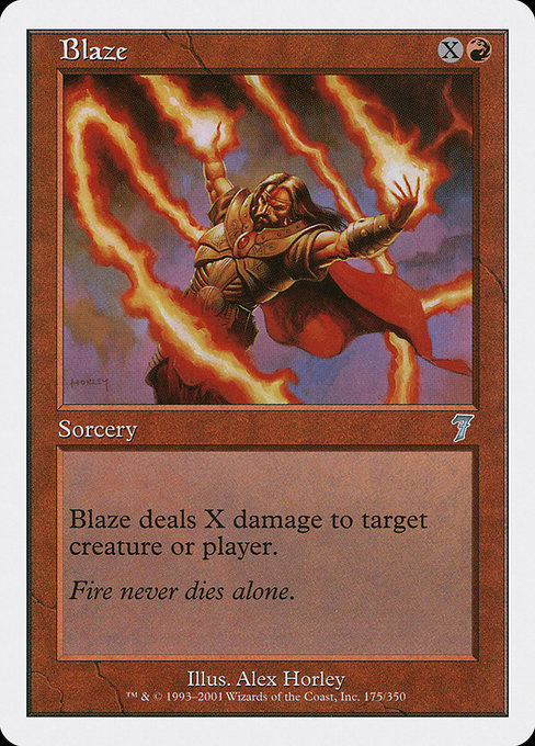 Blaze [Seventh Edition - 175]