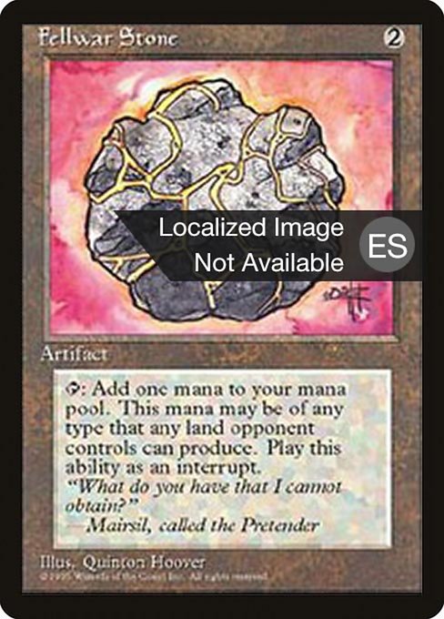 Fellwar Stone [Fourth Edition Foreign Black Border - 319]