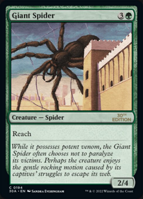 Giant Spider [30th Anniversary Edition - 194]