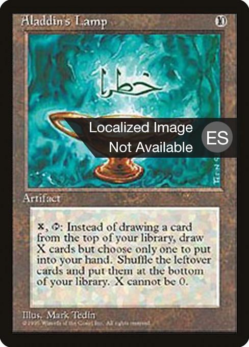Aladdin's Lamp [Fourth Edition Foreign Black Border - 291]