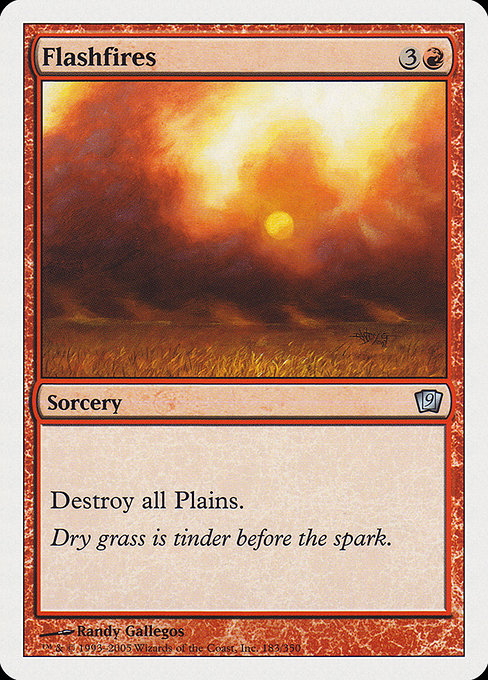 Flashfires [Ninth Edition - 183]
