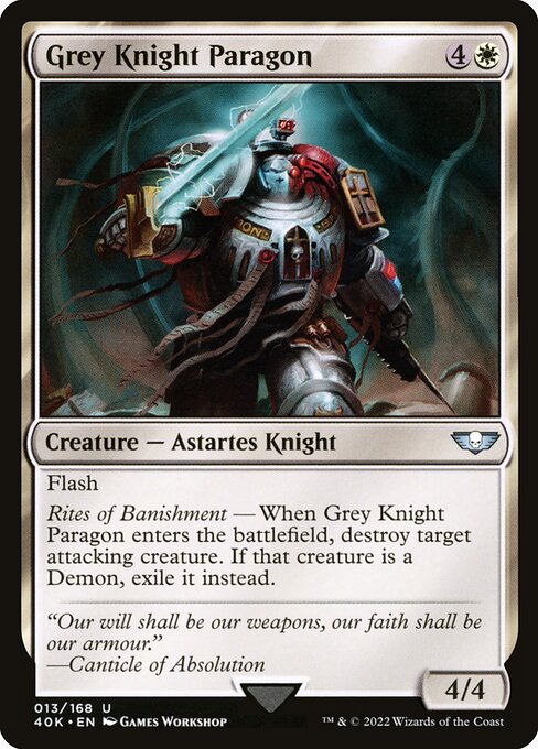 Grey Knight Paragon [Warhammer 40,000 Commander - 13]