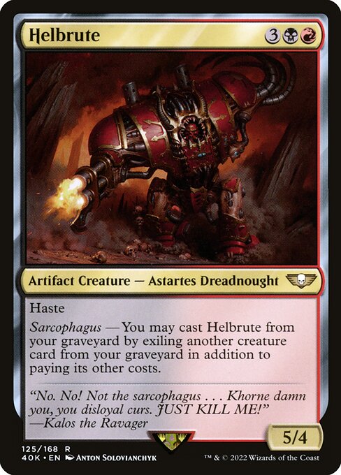 Helbrute [Warhammer 40,000 Commander - 125]