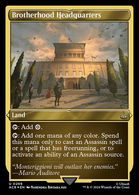 Brotherhood Headquarters [Assassin's Creed - 266]