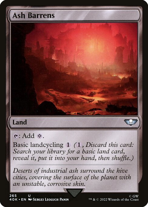 Ash Barrens [Warhammer 40,000 Commander - 265]
