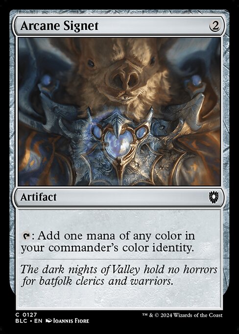 Arcane Signet [Bloomburrow Commander - 127]