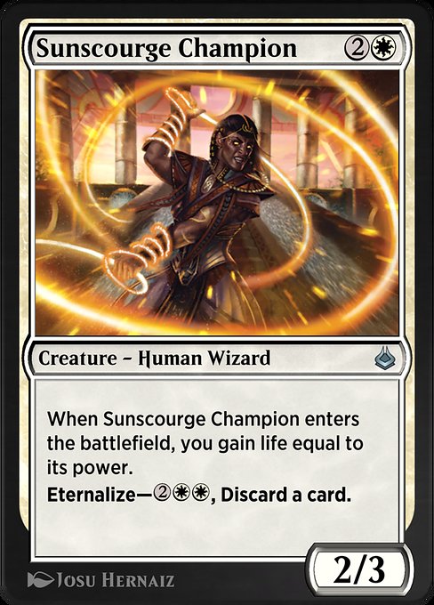 Sunscourge Champion [Amonkhet Remastered - 38]