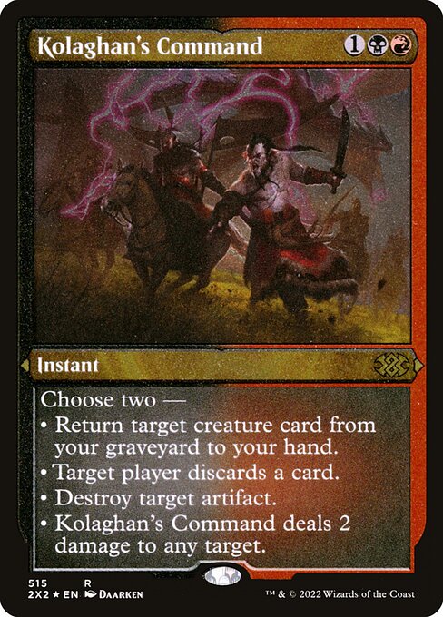 Kolaghan's Command [Double Masters 2022 - 515]