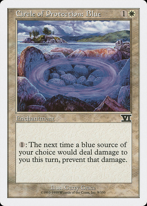 Circle of Protection: Blue [Classic Sixth Edition - 9]