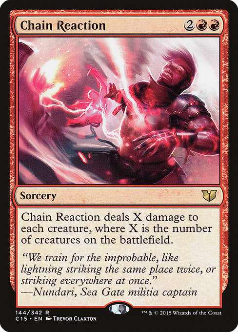 Chain Reaction [Commander 2015 - 144]