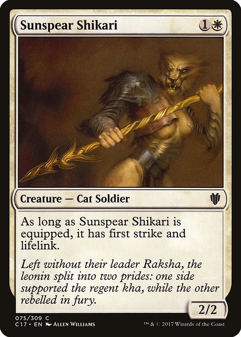 Sunspear Shikari [Commander 2017 - 75]
