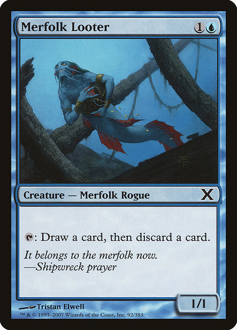 Merfolk Looter [Tenth Edition - 92]