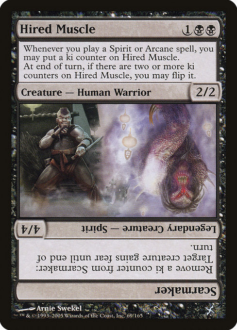 Hired Muscle // Scarmaker [Betrayers of Kamigawa - 69]