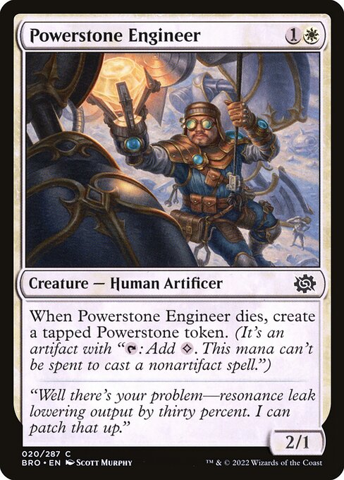 Powerstone Engineer [The Brothers' War - 20]