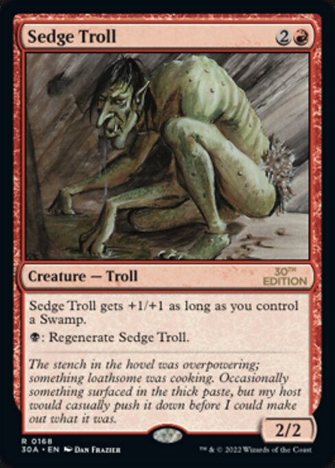 Sedge Troll [30th Anniversary Edition - 168]