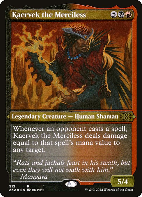 Kaervek the Merciless [Double Masters 2022 - 512]