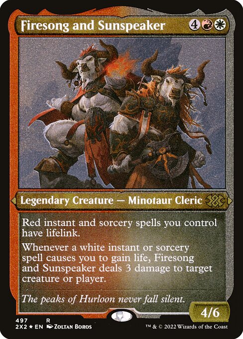 Firesong and Sunspeaker [Double Masters 2022 - 497]