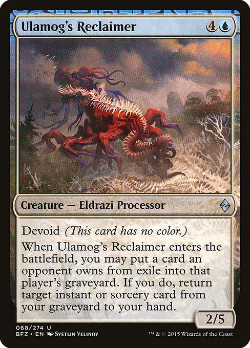 Ulamog's Reclaimer [Battle for Zendikar - 68]
