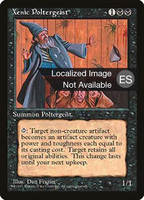 Xenic Poltergeist [Fourth Edition Foreign Black Border - 173]