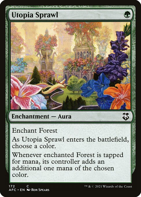 Utopia Sprawl [Forgotten Realms Commander - 172]