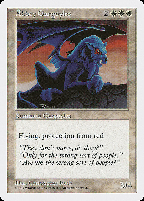 Abbey Gargoyles [Fifth Edition - 1]
