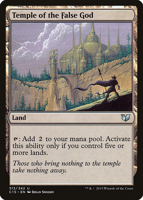 Temple of the False God [Commander 2015 - 313]