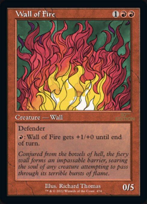 Wall of Fire [30th Anniversary Edition - 474]
