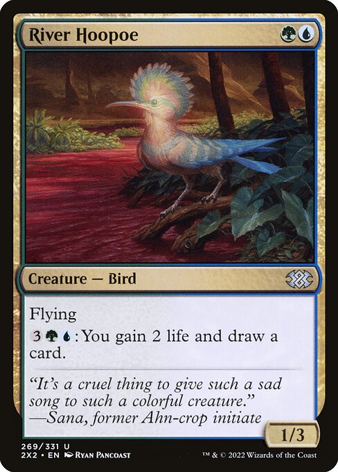 River Hoopoe [Double Masters 2022 - 269]