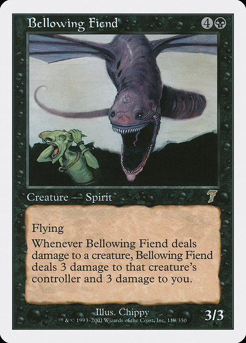 Bellowing Fiend [Seventh Edition - 119]