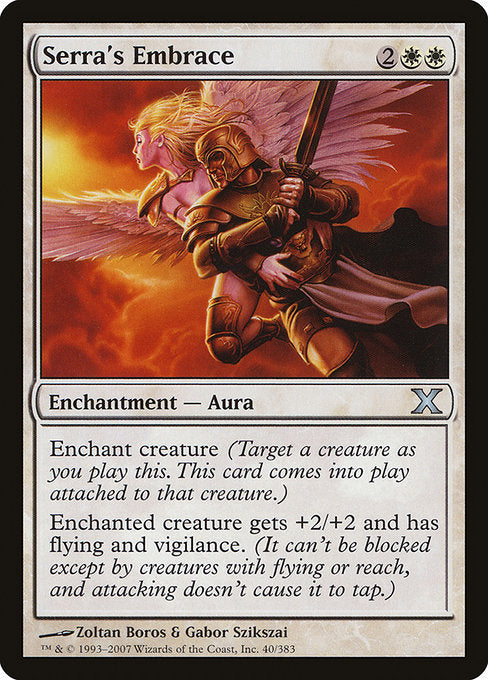 Serra's Embrace [Tenth Edition - 40]