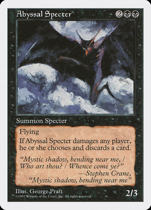 Abyssal Specter [Fifth Edition - 139]